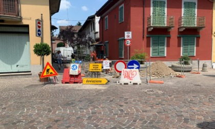 Perdita importante nella rete idrica, disagi nel centro storico