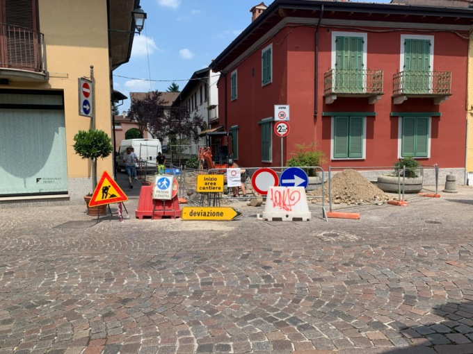 Perdita importante nella rete idrica, disagi nel centro storico