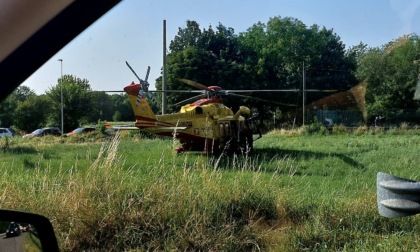 Grave incidente, atterra l'elisoccorso