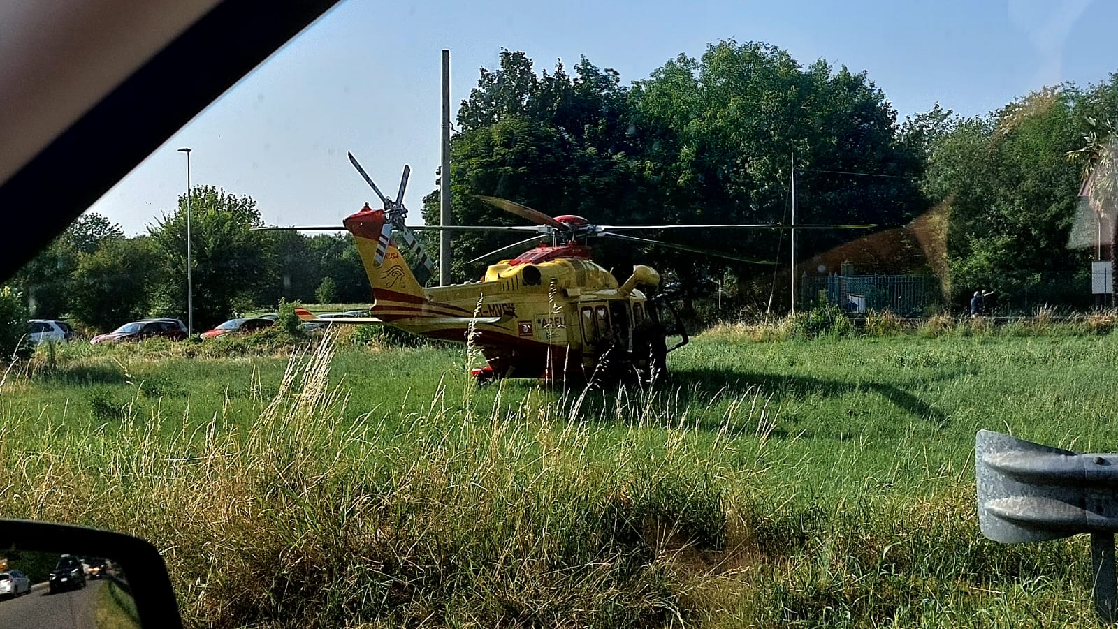 Agrate Brianza incidente Sp121