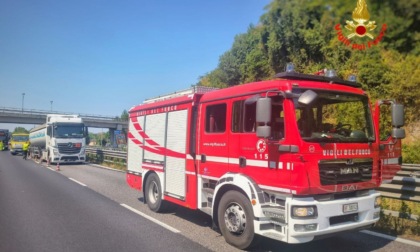 Traffico in tilt sulla Statale 36 per un incidente