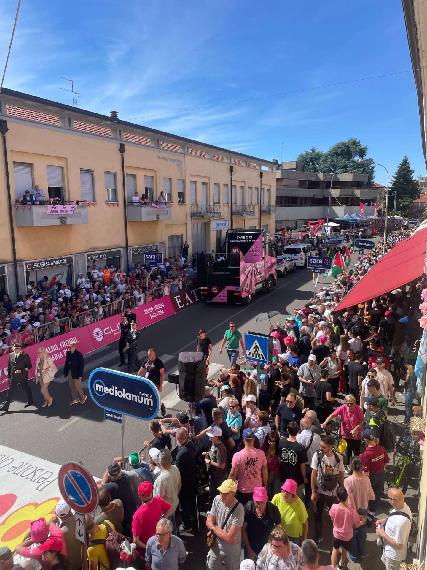 Cesano Maderno, Giro d'Italia