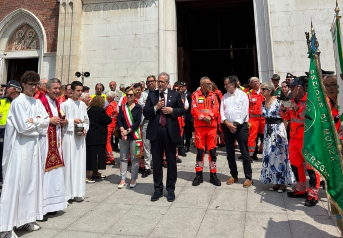Inaugurato nuovo mezzo di Seregno Soccorso