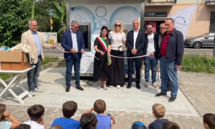 Inaugurata la terza casetta dell'acqua