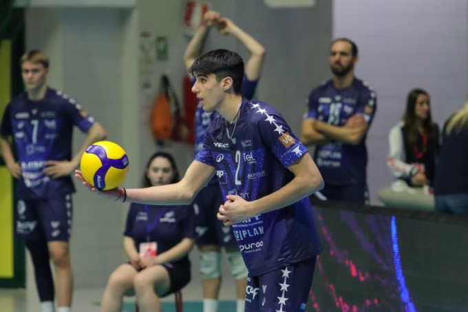 Diego Frascio pronto a vivere la sua prima esperenza in Serie A1 con la MINT Vero Volley Monza