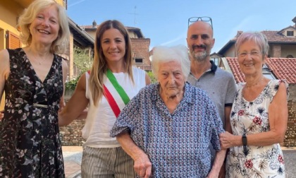 Angela, nonna da record: spente 105 candeline