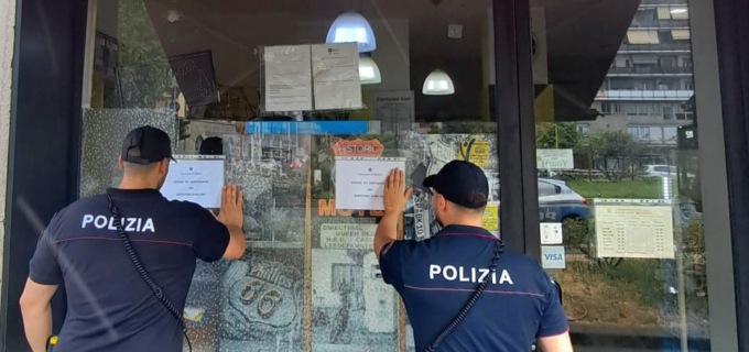 Il Questore di Milano sospende la licenza per 15 giorni ad un bar