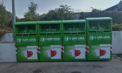 Raccolta abiti usati: quattro nuovi contenitori presso la piattaforma ecologica