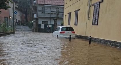 Nubifragio sul Vimercatese, due centri paese finiscono sott’acqua