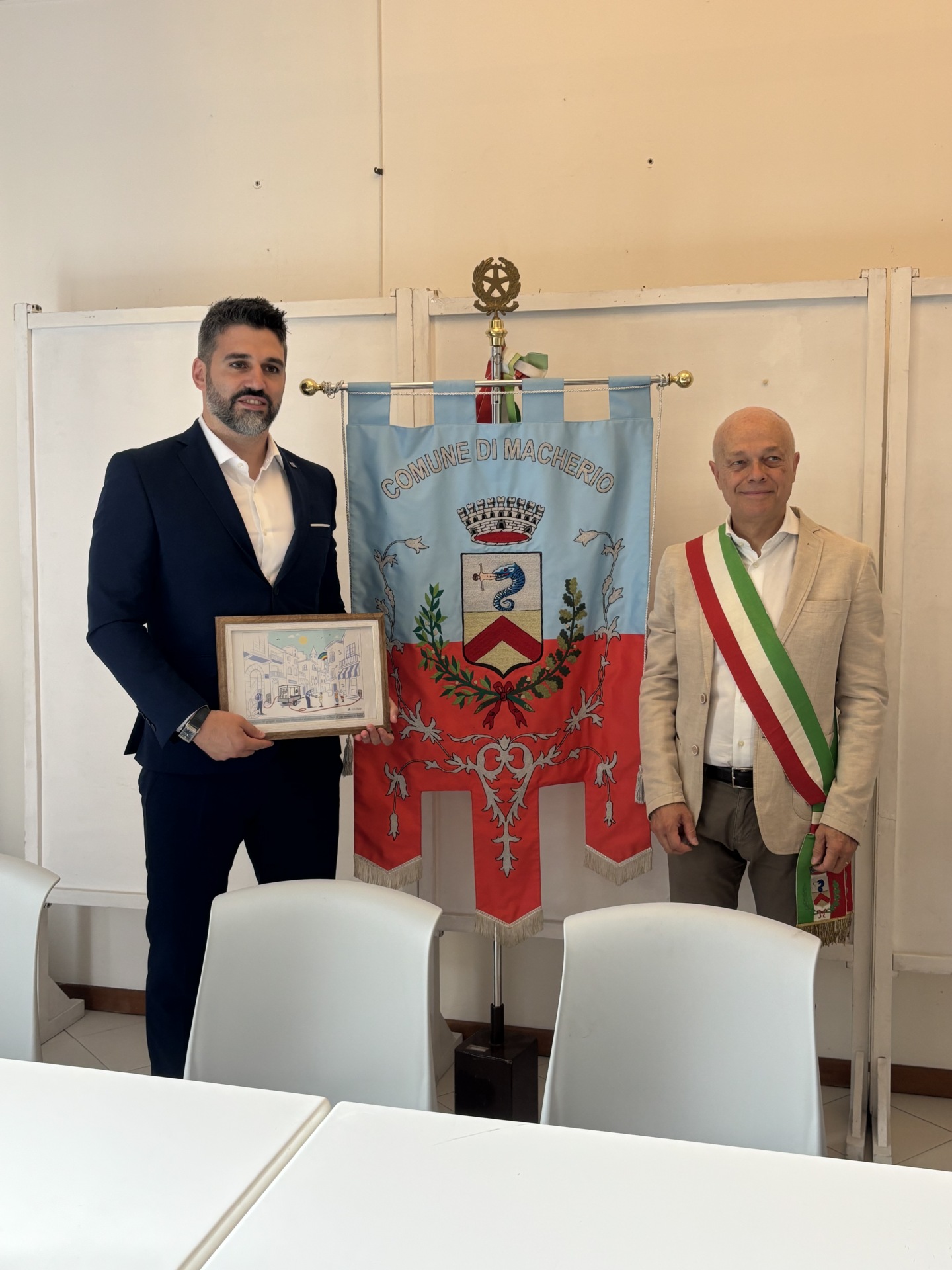 Macherio Ricompressione del gas metano