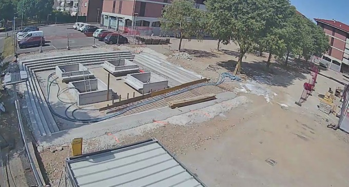Prende forma la prima Water Plaza brianzola
