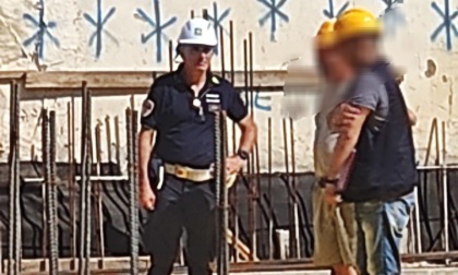Sospese le attività in due cantieri edili