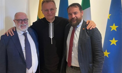A Roma, alla conferenza di ricostruzione dell’Ucraina, per raccontare «Unbroken»
