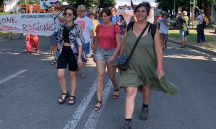 Marcia antipedemontana ad Arcore, sfila anche Ilaria Salis