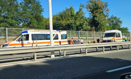Incidente in Tangenziale, centauro in gravissime condizioni