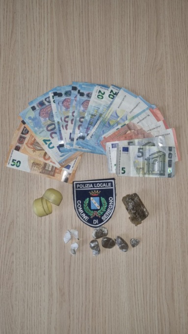 Arrestato 26enne con cocaina e hashish