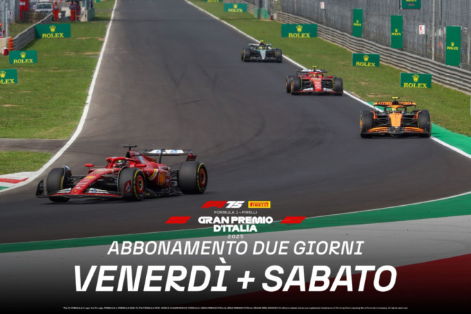 Gran Premio 2025, in vendita un abbonamento per i due giorni di venerdì e sabato
