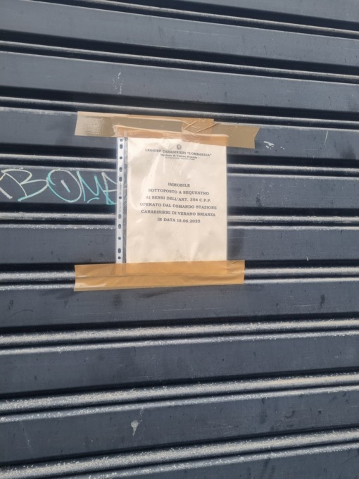 Irregolarità, sotto sequestro  uno stabile in via Umberto I
