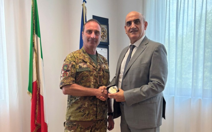 Il Prefetto Roccatagliata incontra il responsabile di “Strade Sicure”