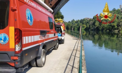 Trovato nell'Adda il corpo dell’uomo di Bergamo che sabato si era gettato dal ponte di Trezzo