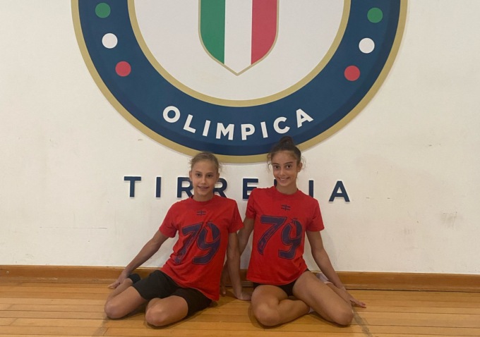 Due atlete della Gal Lissone al Campo Scuola Nazionale della Federazione Ginnastica