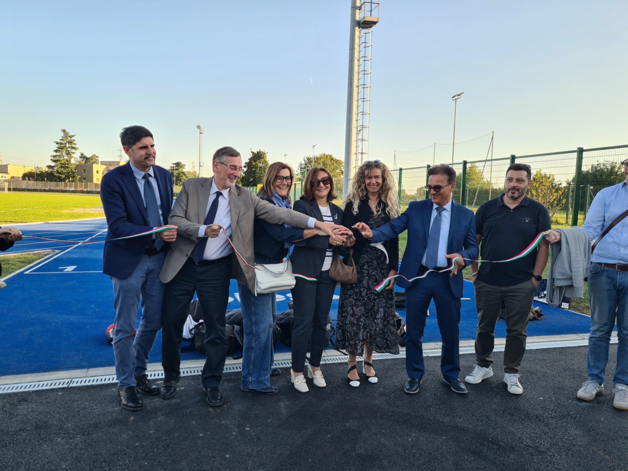 Pronta la nuova pista di atletica al centro sportivo