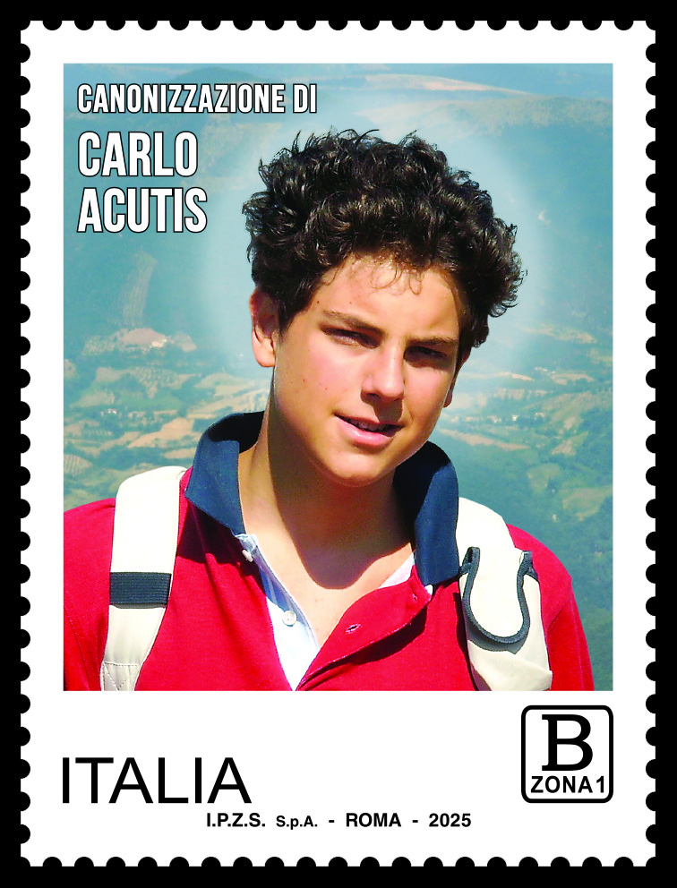 Un francobollo dedicato a Carlo Acutis