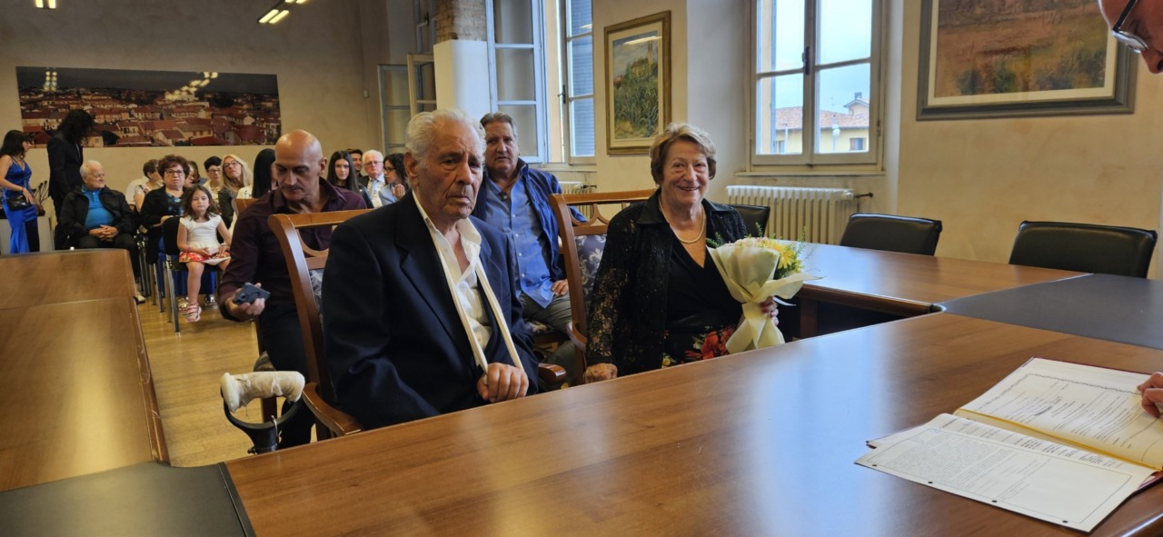 Un amore senza età: Anna e Nino, 80 e 94 anni, hanno detto “sì”