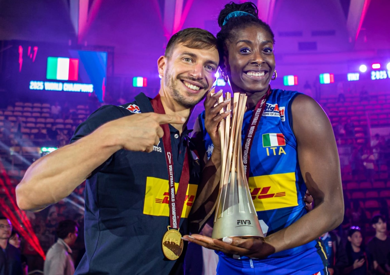 Volley, anche Carate sul tetto del mondo con il preparatore atletico Pietro Muneratti