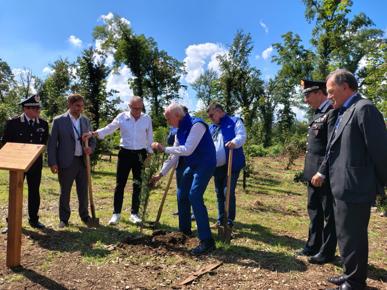 Gran Premio: in Autodromo piantato un albero per ogni pilota di F1