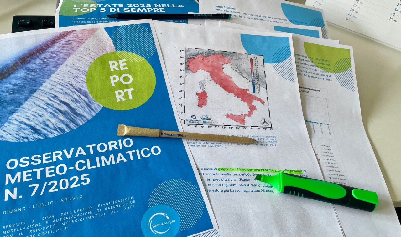 L’estate brianzola tra ondate di caldo e nubifragi: cosa ci dicono i dati