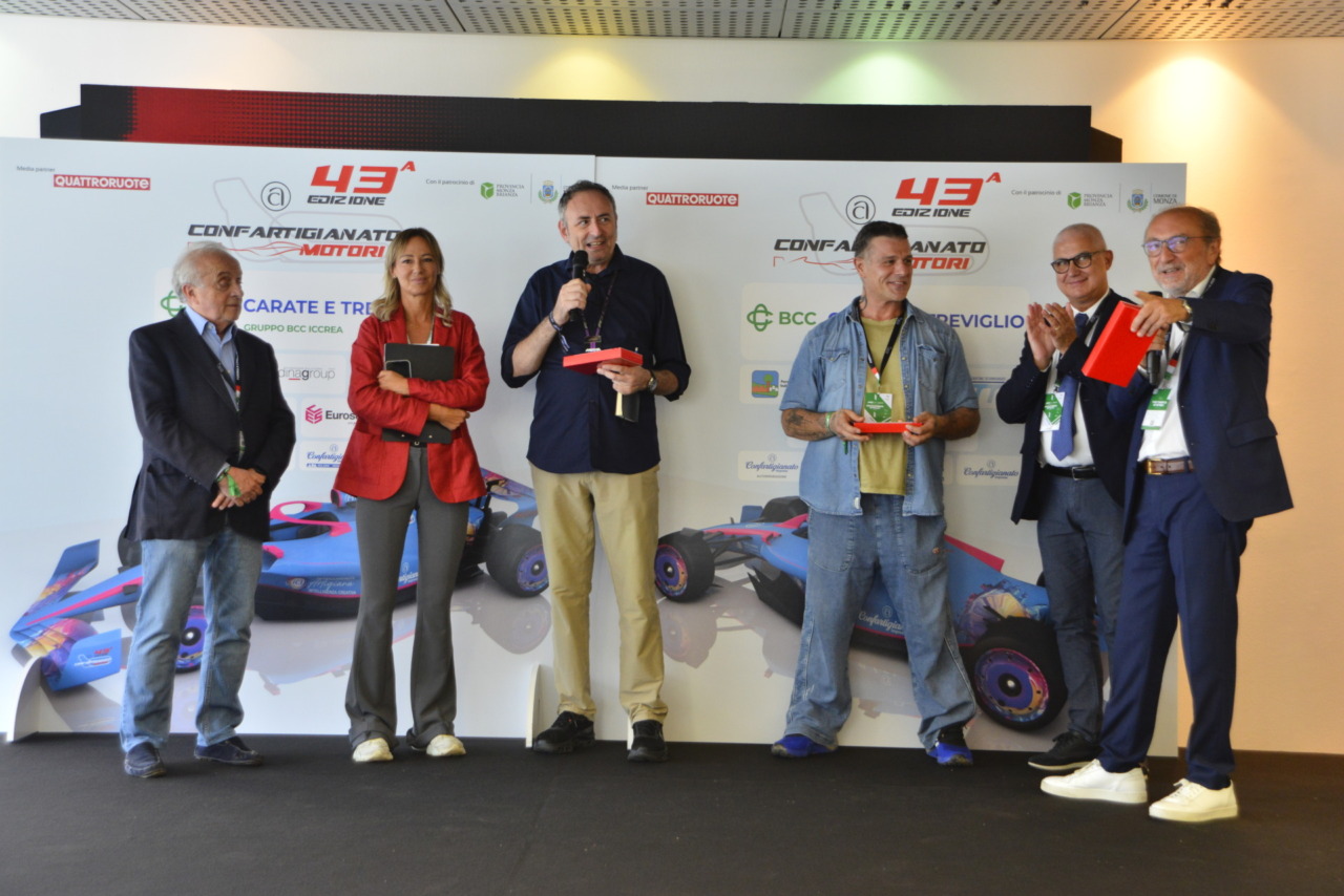 Confartigianato Motori 2025, consegnati in Autodromo i Premi della 43esima edizione