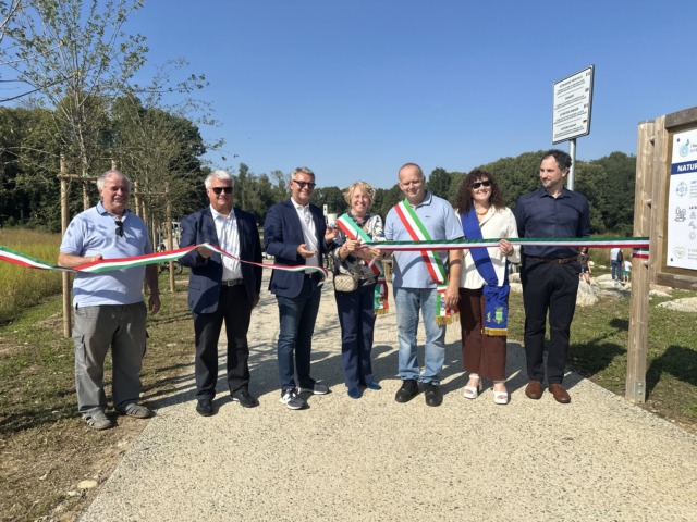 Taglio del nastro per il nuovo parco dell’acqua