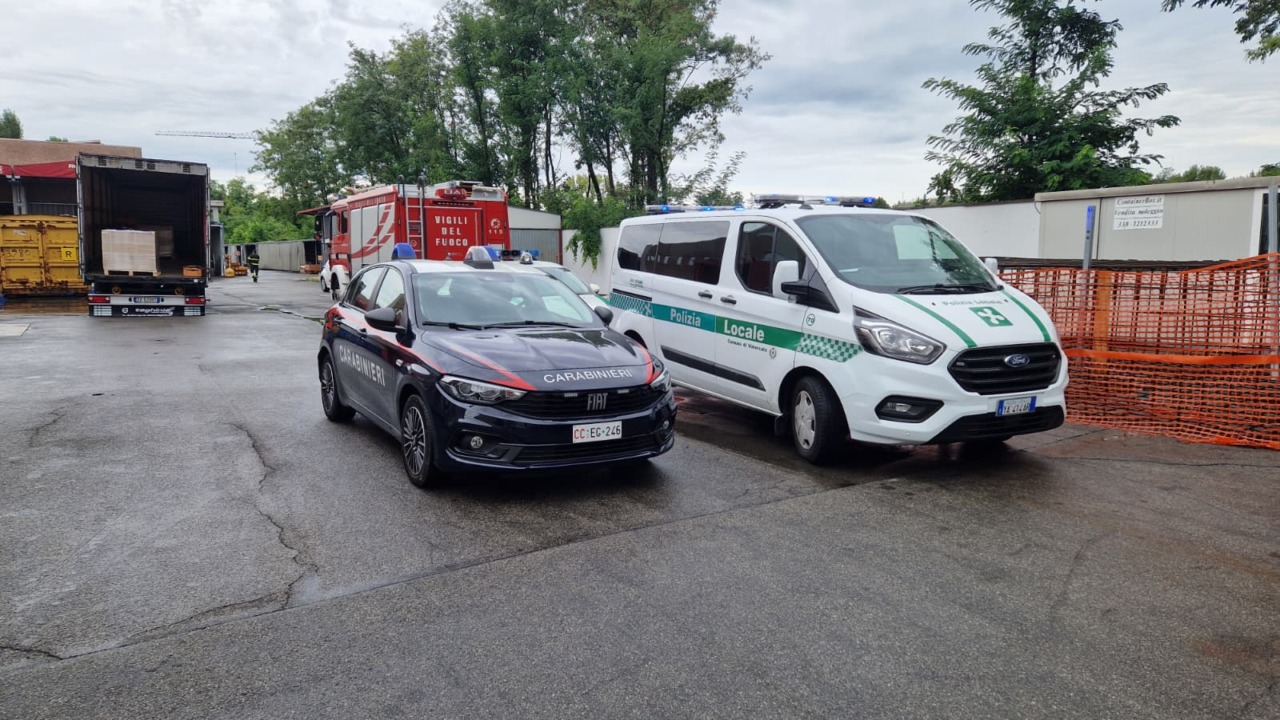 Vimercate infortunio sul lavoro