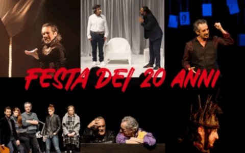 Il Teatro Binario 7 compie 20 anni: racconti, musica e ospiti per l’occasione