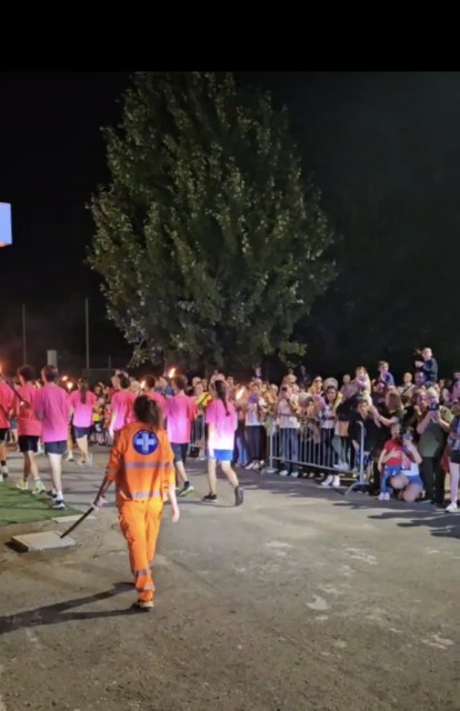 Giussano, fiaccolata robbiano
