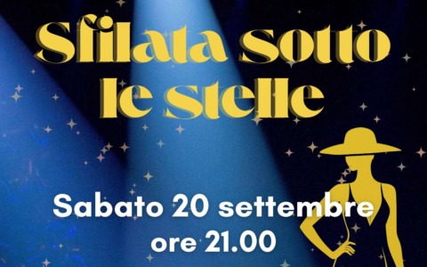 Moda e sport alla sfilata sotto le stelle