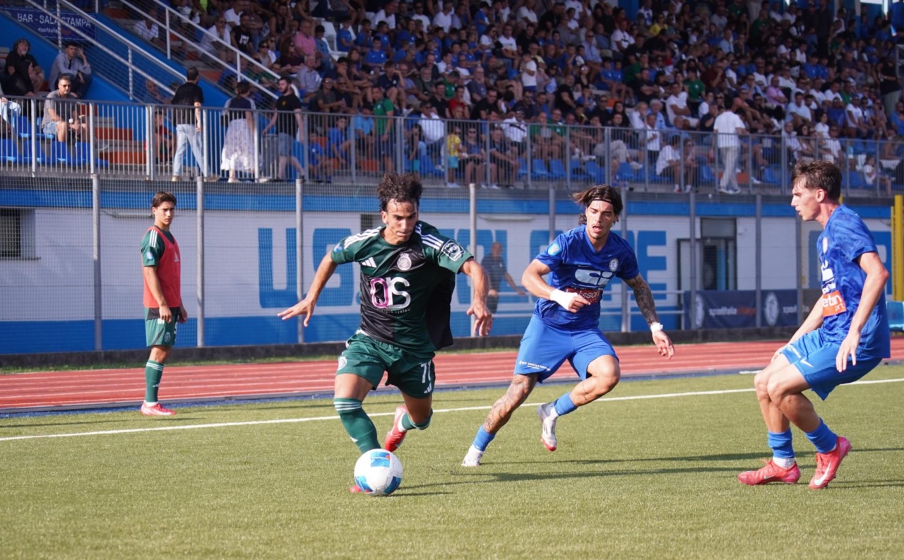 La Folgore Caratese resta in nove ma vince contro Castellanzese