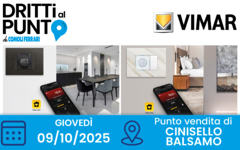 Sei un impiantista? Partecipa a dritti al punto con Vimar