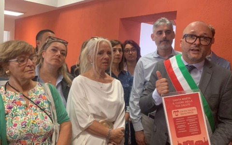 Taglio del nastro per il nuovo Centro medico comunale