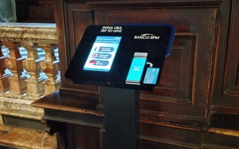 Niente monete? In chiesa si può usare il bancomat