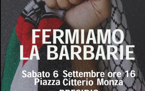 Monza si mobilita per la Palestina, domani il presidio