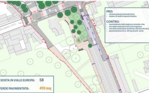 Via il parcheggio, ecco come sarà la nuova piazza di Triante