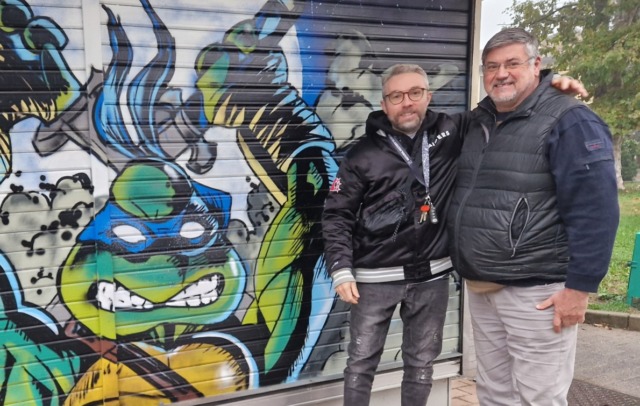 L’edicola diventa una “tela” per la street art