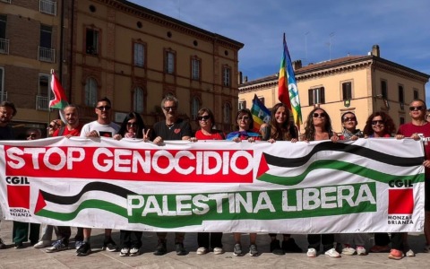 Da Perugia ad Assisi: in marcia per la pace anche la Cgil di Monza e Brianza