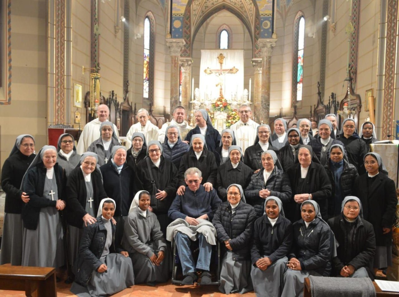 Le suore di Tregasio festeggiano 70 anni