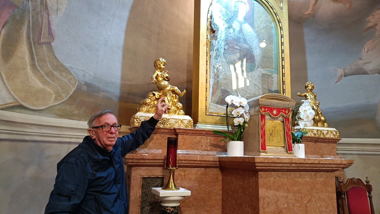 Tentato furto nel santuario della Madonna delle Grazie