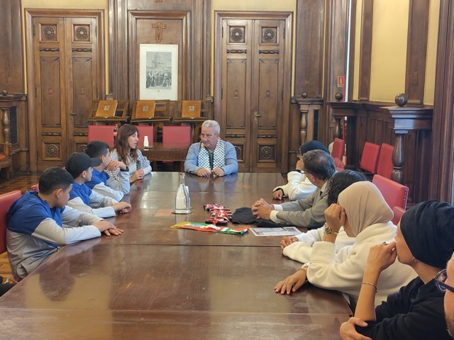 Giovani provenienti dalla Palestina in Brianza per uno scambio culturale