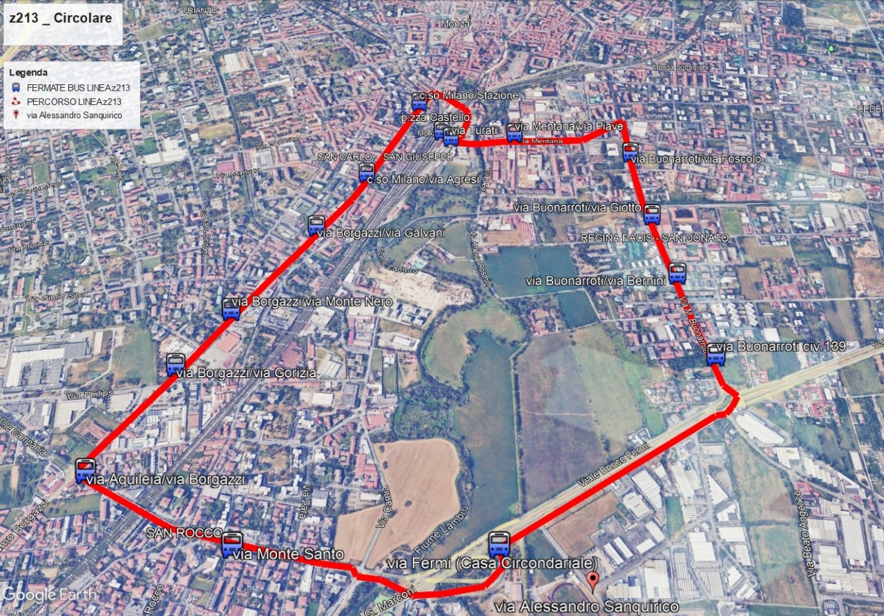 In città una nuova linea di autobus: ecco il percorso della z213
