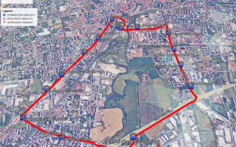 In città una nuova linea di autobus: ecco il percorso della z213